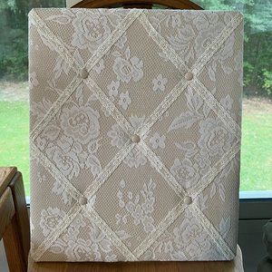 Lace French Corkboard - BRAND NEW